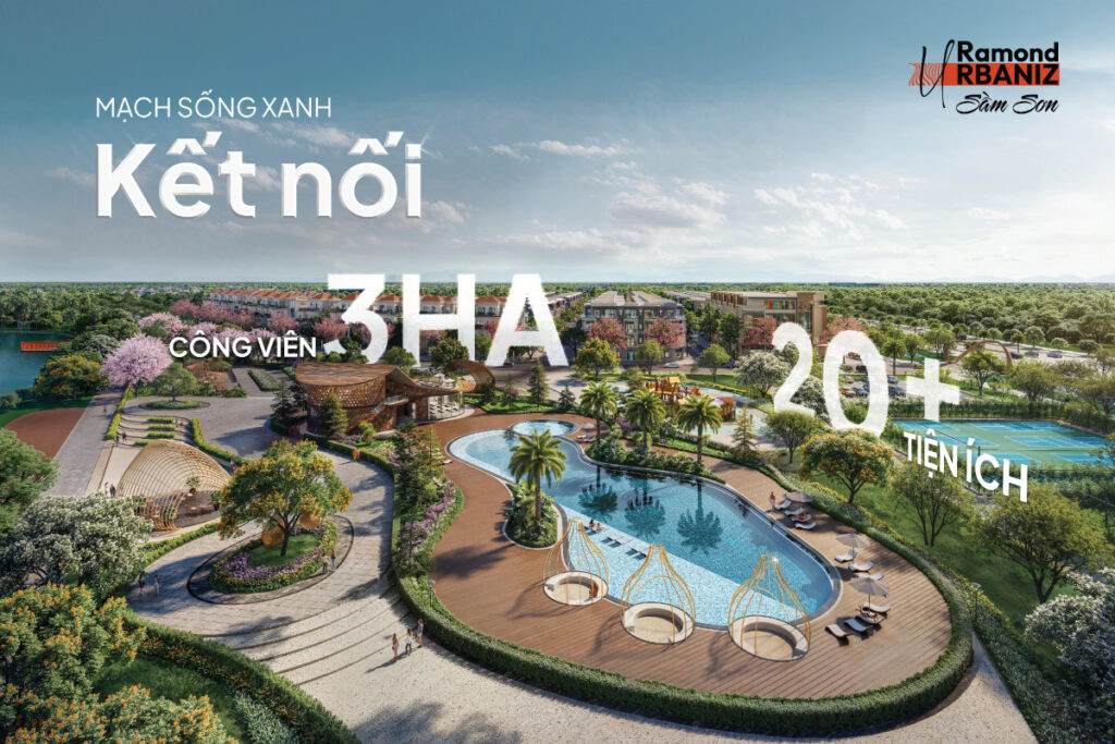 Phối cảnh tổng quan khu đô thị quy mô lớn từ chủ đầu tư TTD Group.